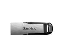 SANDISK Ultra Flair USB Type-A Flash Drive 512GB (USB 3.0 memory stick with transfer speeds up to 150MB/s read, Password protection, Durable, Sleek Metal Casing) Silver/Black