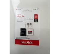 SanDisk Ultra microSDXC UHS-I memory card 128 GB + adapter (A1, Class 10, U1, Full HD videos, up to 120 MB/s read speed), Speed-Mbps/10x
