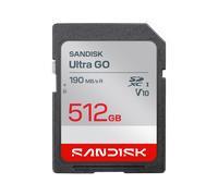 SanDisk Ultra GO SDHC UHS-I Card and SDXC UHS-I Card - 512GB - SDSDUGN-512G-GN6IN