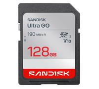 SanDisk Ultra GO SDXC Card 190MBs UHSI V10 128GBSDSDUGN-128G-GN6IN