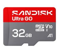 SANDISK Ultra Go UHS-I microSD Card, Up to 190MB/s, Full HD Video, Memory Card for Android Smartphones, Tablets (32, GB)
