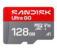 SANDISK Ultra Go UHS-I microSD Card, Up to 190MB/s, Full HD Video, Memory Card for Android Smartphones, Tablets (128, GB)