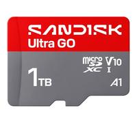 SANDISK Ultra Go UHS-I microSD Card, Up to 190MB/s, Full HD Video, Memory Card for Android Smartphones, Tablets (1, TB)