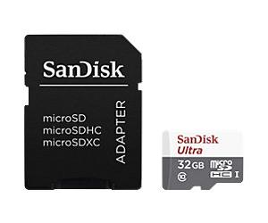 SanDisk Ultra Lite MicroSD Card 32 GB Class 10