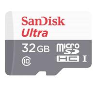 SanDisk Ultra Lite MicroSDHC C10 UHS-I 100MB Card & adapter- 32GB SDSQUNR-032G
