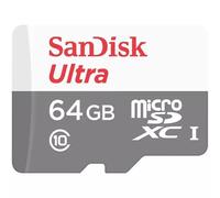 SanDisk Ultra Lite MicroSDXC Class 10 UHS-I 100MB/s Card with adapter- 64GB