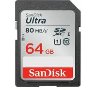 SanDisk Ultra Lite SDXC 100MB/s Class 10 UHS-I - 64GB SDSDUNR-064G-GN3IN