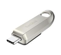 256GB Ultra Luxe USB Type-C Flash Drive, USB 3.2 Gen 1 Performance with a premium metal design, up to 400 MB/s, Silver