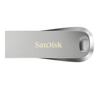 SANDISK Ultra Luxe USB Type-A Flash Drive 256GB (USB 3.2 Gen 1 + USB 3.0 capable up to 400MB/s read speeds, Password protection, Data recovery software, Metal Design) Silver
