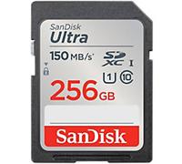 SanDisk Ultra Memory UHS-I SDXC Card 256 GB Black