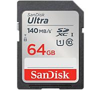 SanDisk Ultra Memory UHS-I SDXC Card 64 GB Black