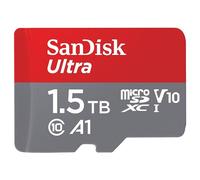 SanDisk Ultra - Flash memory card (microSDXC to SD adapter included) - 1.5 TB - A1 / UHS Class 1 / Class10 - microSDXC U