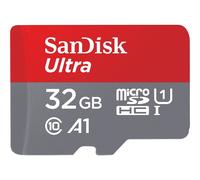 SanDisk Ultra Memory Card 32 GB MicroSDHC Class 10 - Red & Grey