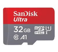 SanDisk Ultra Memory Card 32 GB MicroSDHC Class 10 - Red & Grey