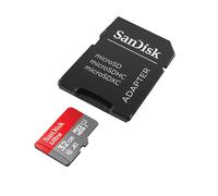SanDisk Ultra MicroSDHC Memory Card + SD Adapter, SDSQUA4-032G-GN6MA