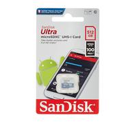 SanDisk Ultra MicroSDXC UHS I 512GB Memory Card, Memory Stick SDSQUNR-512G-GN3MN