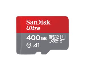 SanDisk Ultra® MicroSDXC™ UHS-I Card with Adapter - 400GB - SDSQUA4-400G-GN6MA