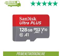 SanDisk Ultra Plus 128GB microSDXC Card - UHS-I U1 A1 V10 100% ORIGINAL ⭐⭐⭐⭐⭐