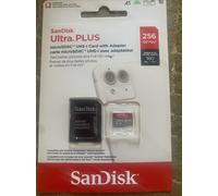 SanDisk Ultra 256GB microSDXC Memory Card + SD Adapter 100% ORIGINAl