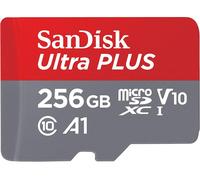 SANDISK Ultra Plus Class 10 microSDXC Memory Card, V10 - 256 GB