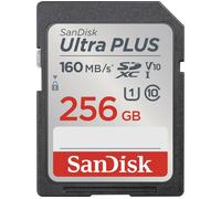 SANDISK Ultra Plus Class 10 SDXC Memory Card - 256 GB