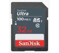 SanDisk Ultra SD Card 32GB 64GB 128GB 256GB SDHC SDXC Class 10 UHS-I For Cameras