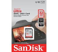 SanDisk Ultra SD Memory Card 32GB 64GB 128GB 256GB 512GB Class 10 For Cameras