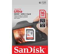 SanDisk Ultra SD Memory Card 32GB 64GB 128GB 256GB 512GB Class 10 For Cameras