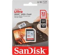 SanDisk Ultra SDHC 120MBs UHS-I Memory Card - 32GB