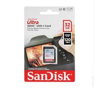 SanDisk Ultra SDHC Memory Card 32GB 120MB/s