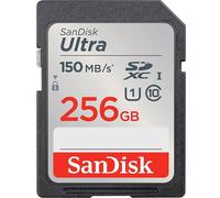 SanDisk Ultra SDXC Memory Card 150MB s UHSI Class 10 256GB SDSDUNC-256G-GN6IN