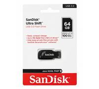 SanDisk Ultra Shift 64GB USB 3.0 Flash Drive Memory Stick 100MB/s SDCZ410