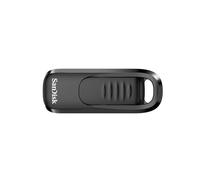 SanDisk Ultra Slider 128GB USB 3.2 Type-C Flash Drive, Black (SDCZ480-128G-A46)