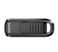 64GB Ultra Slider USB Type-C Flash Drive, USB 3.2 Gen 1 Performance with a Retractable Connector, up to 300 MB/s - Black
