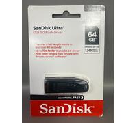 SanDisk Ultra USB 32GB 64GB 128GB 256GB 3.0 Flash Pen Drive Memory Stick Backup