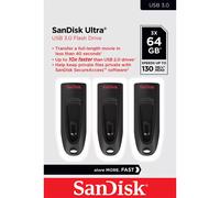 SanDisk Ultra USB flash drive 64 GB USB Type-A 3.2 Gen 1 (3.1 Gen 1) Black