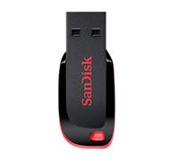SanDisk USB 2.0 Flash Drive Cruzer Blade 32 GB Black, Red