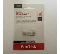 SanDisk USB 3.2 Ultra Luxe Gen 1 Flash Drive 32GB Pen Drive Memory Stick UK