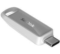SanDisk Phone Drive for USB Type-C devices 128GB (for smartphones, tablets, and computers, speeds up to 150MB/s, autobackup, data recovery) Arctic White