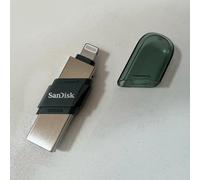 SanDisk USB Flash Drive iXpand Flash Drive Flip OTG Lightning 128GB 256GB Pen Drive MFi For iPhone & iPad & USB Type-C U Disk IX90N Black