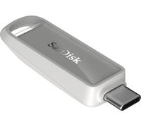 SANDISK USB Type-C Memory Stick - 128 GB, White, White,Silver/Grey