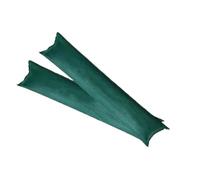 Sandless Water Barrier Bags 10-Pack, Quick Absorbent Flood Dam for Home Garage Door(25x50cmx10pcs)