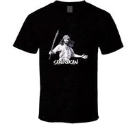 Sandokan Pirate Adventure Tv Show Tiger of Malaysia Retro T-Shirt Man's Fashion Black Unisex Tees 3XL