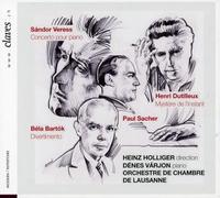 Sándor Veress: Concerto Pour Piano/Bela Bartok: Divertimento/...
