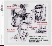Sándor Veress: Concerto Pour Piano/Bela Bartok: Divertimento/...