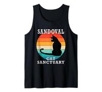 Sandoval Cat Sanctuary Group Family Reunion Name Tank Top