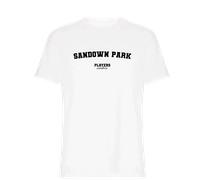 Sandown Park Men's T-Shirt - White / 3XL