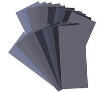 Sandpaper,24 PCS Grit San Paper Wet and Dry Sanding Paper 120 to 3000 Mixed Grits Sandpaper Abrasive Paper for Automotive Sanding Wood Furniture Finishing 9 x 3.6 Inches