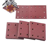 Sandpaper Assortment - 120 Pieces Sanding Sheets - 4.3x4.5in Polish Pads Assorted for Deck Woodworking Automotive Boat Drywall Headlight Restoration