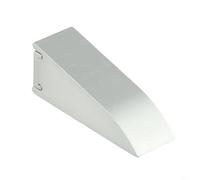 Sandpaper Holder for All Surfaces Aluminum Alloy Sanding Block with Copper-Plated Screws Efficient Dust Removal and Secure Sandpaper Attachment for Flat and(A)